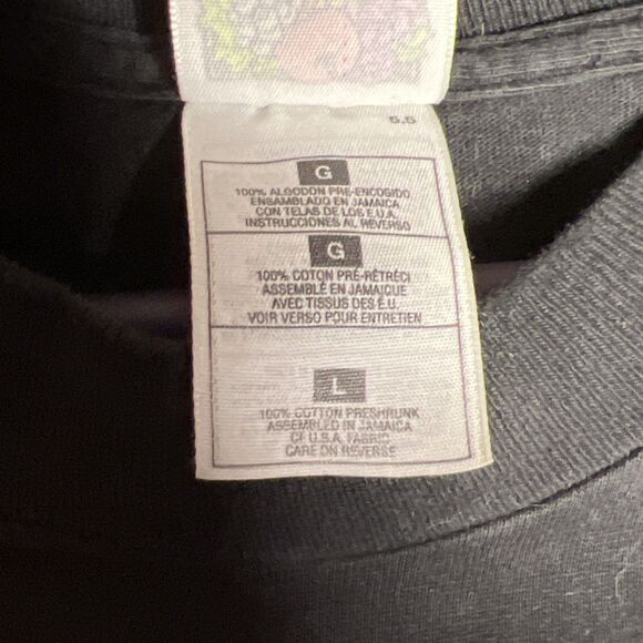 VTG Apple Expect The Impossible Mission Impossible Black T shirt Sz L - Picture 7 of 11